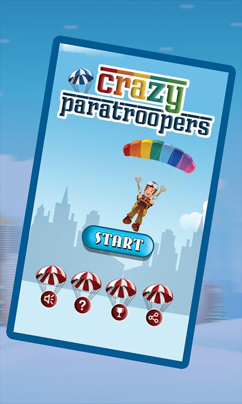 疯狂的伞兵游戏安卓版（Crazy Paratroopers）图4: