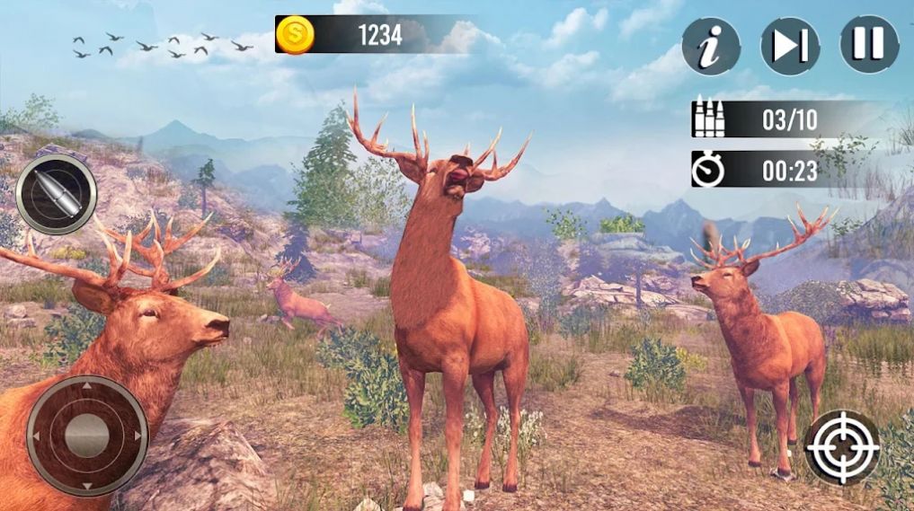 狙击手鹿射击猎人3D游戏最新版图1: