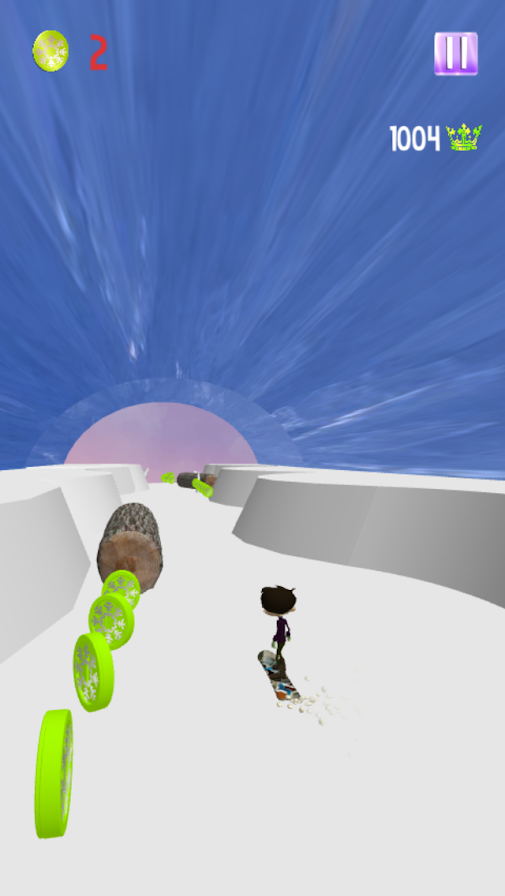 雪山滑翔游戏图2