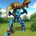 变形机器人大战恐龙游戏