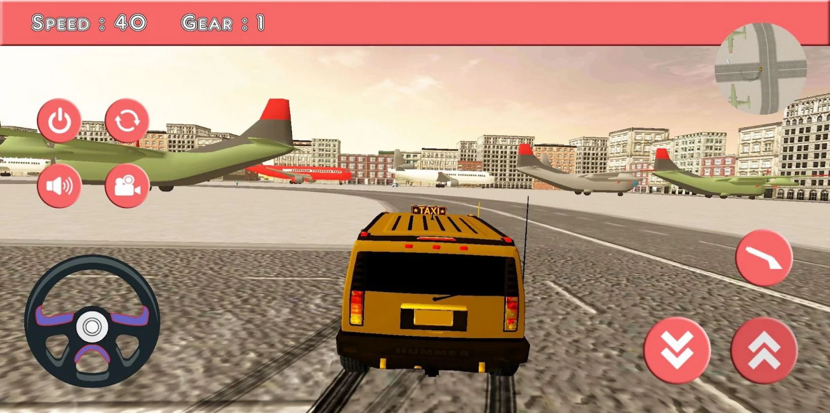 出租车漂移模拟器游戏手机版(Crazy Taxi Driver)图3: