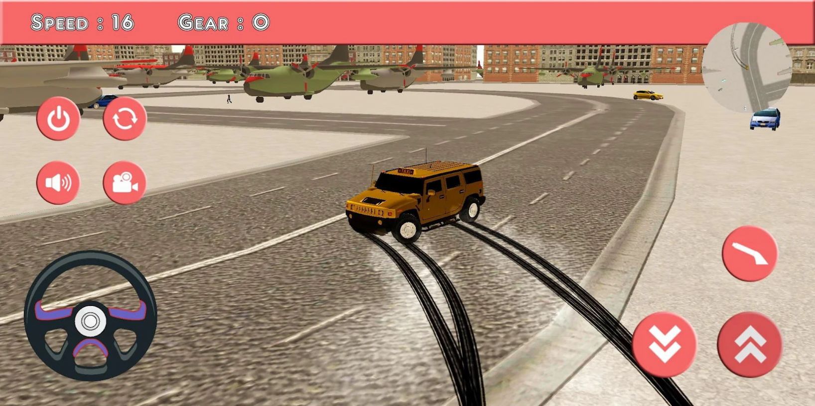 出租车漂移模拟器游戏手机版(Crazy Taxi Driver)图2: