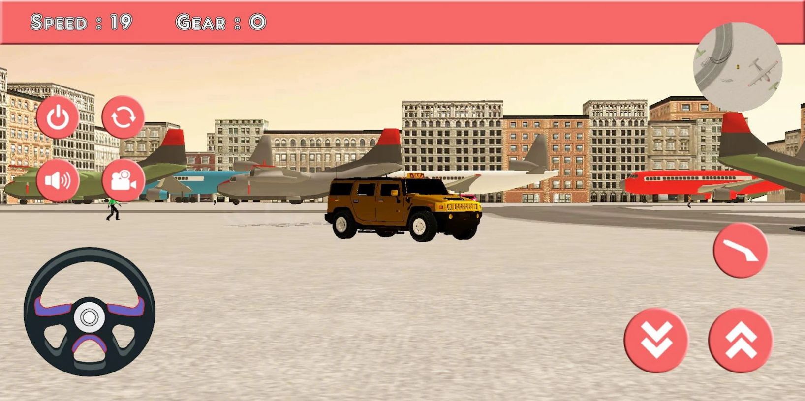 出租车漂移模拟器游戏手机版(Crazy Taxi Driver)图4: