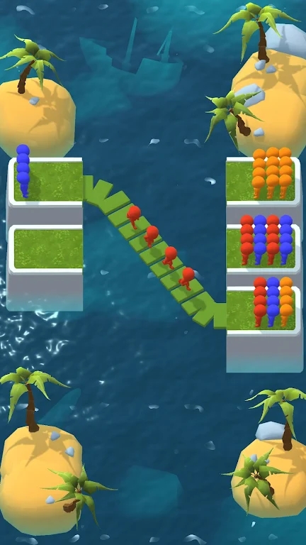 颜色求生分类游戏安卓版（Escape Island）图1: