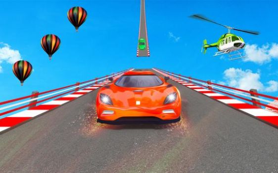 高空赛道不可能的特技竞赛3D游戏官方手机版图5: