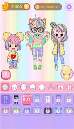 粉红少女换装记游戏最新手机版图3: