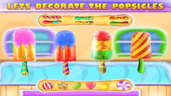 冰棒糖果机冰淇淋烹饪游戏图2