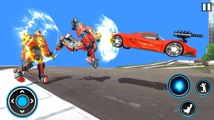 机器人汽车模拟器3D战争游戏安卓版图4: