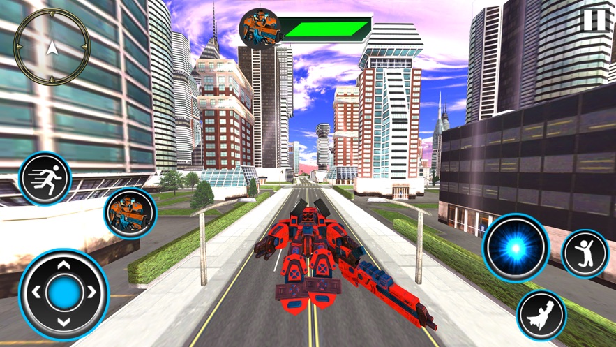 机器人汽车模拟器3D战争游戏安卓版图2: