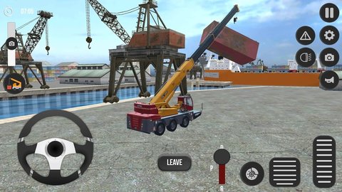 重机海港货物模拟器游戏安卓版图1: