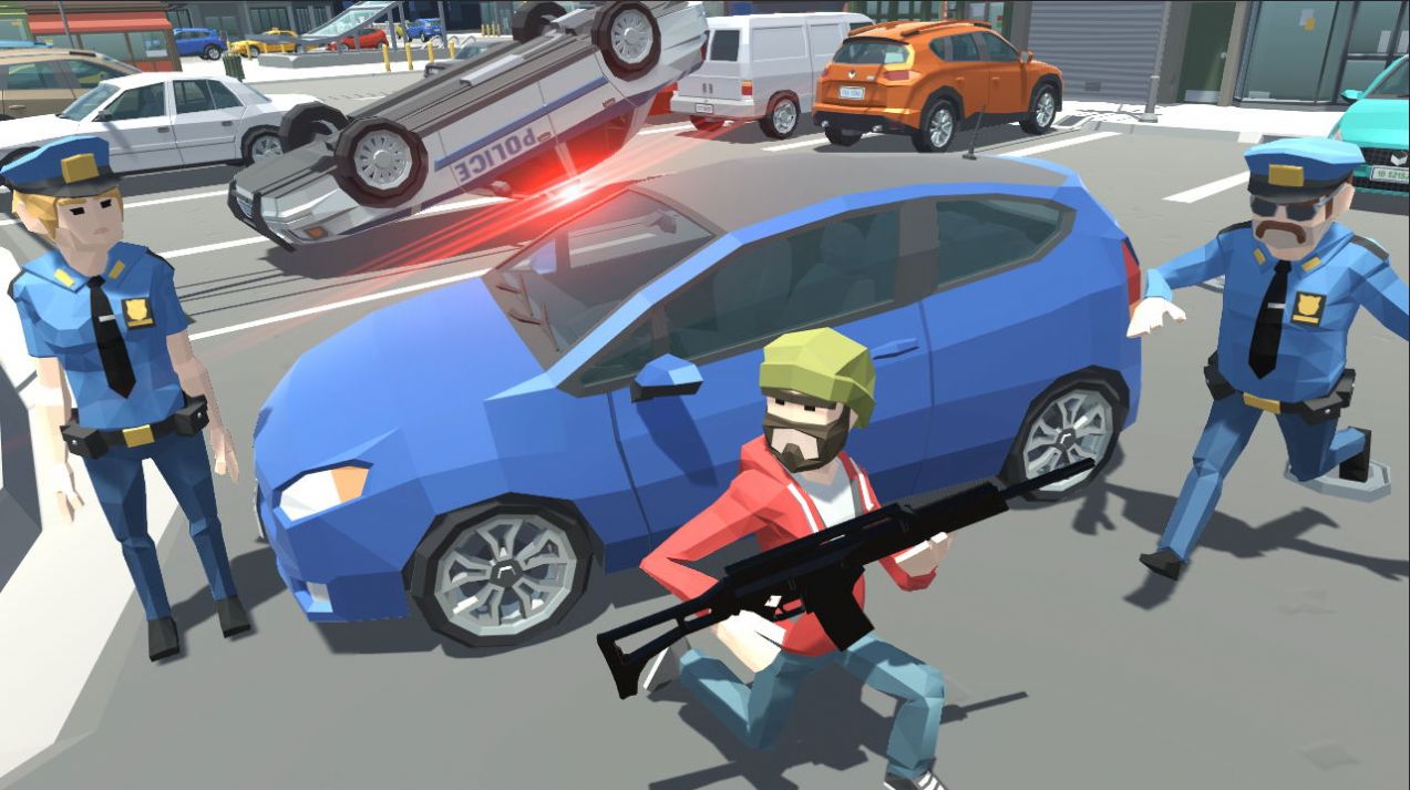 疯狂的城市罪犯游戏中文版(Crime 3D Simulator)图2: