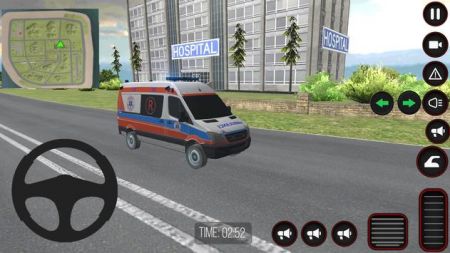 快速救护车模拟器游戏安卓版（Fast Ambulance Simulator）图1: