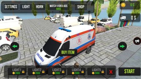 快速救护车模拟器游戏安卓版（Fast Ambulance Simulator）图3: