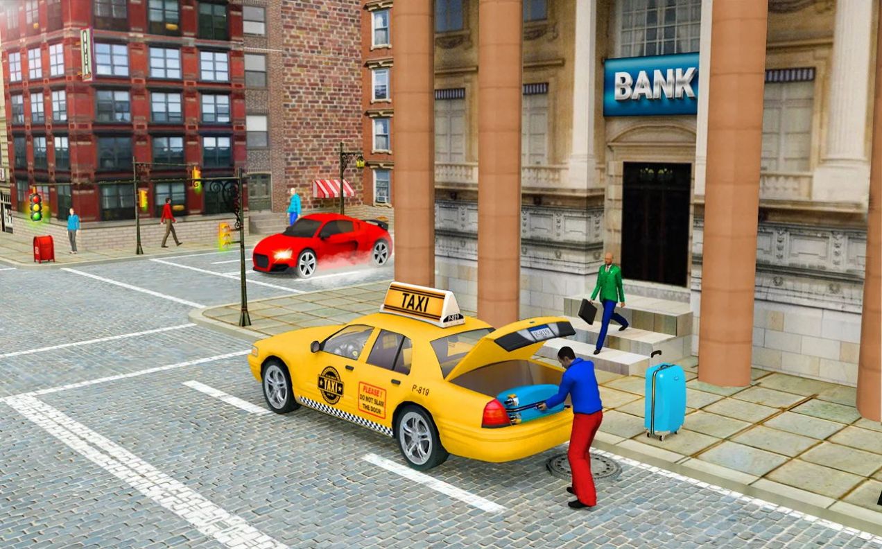 城市出租车模拟驾驶员游戏图3