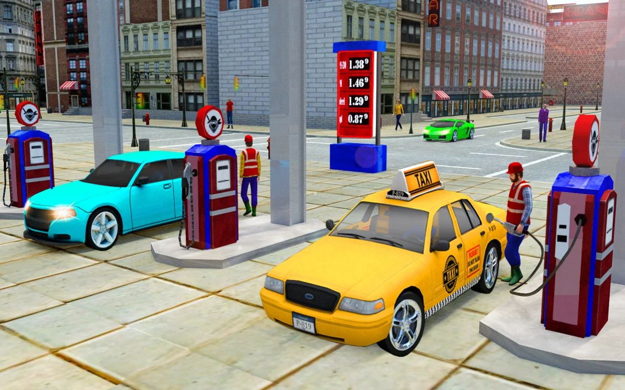 城市出租车模拟驾驶员游戏图4