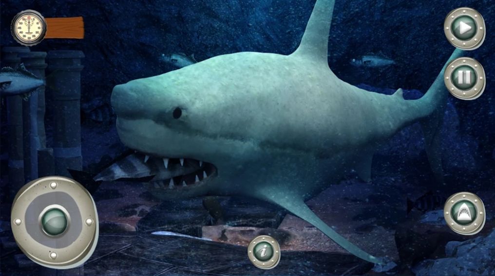 饥饿的疯狂鲨鱼世界大白鲨进化游戏最新版图1: