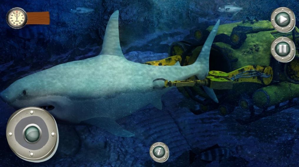 饥饿的疯狂鲨鱼世界大白鲨进化游戏最新版图2: