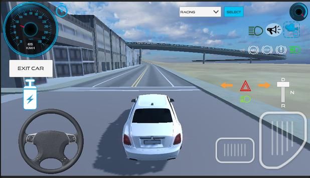 劳斯莱斯汽车模拟器游戏安卓版（Rolls Royce Car Game Protocol Simulation）图1: