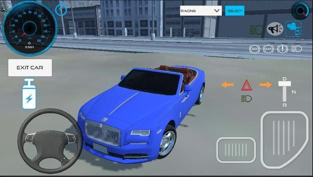劳斯莱斯汽车模拟器游戏安卓版（Rolls Royce Car Game Protocol Simulation）图2: