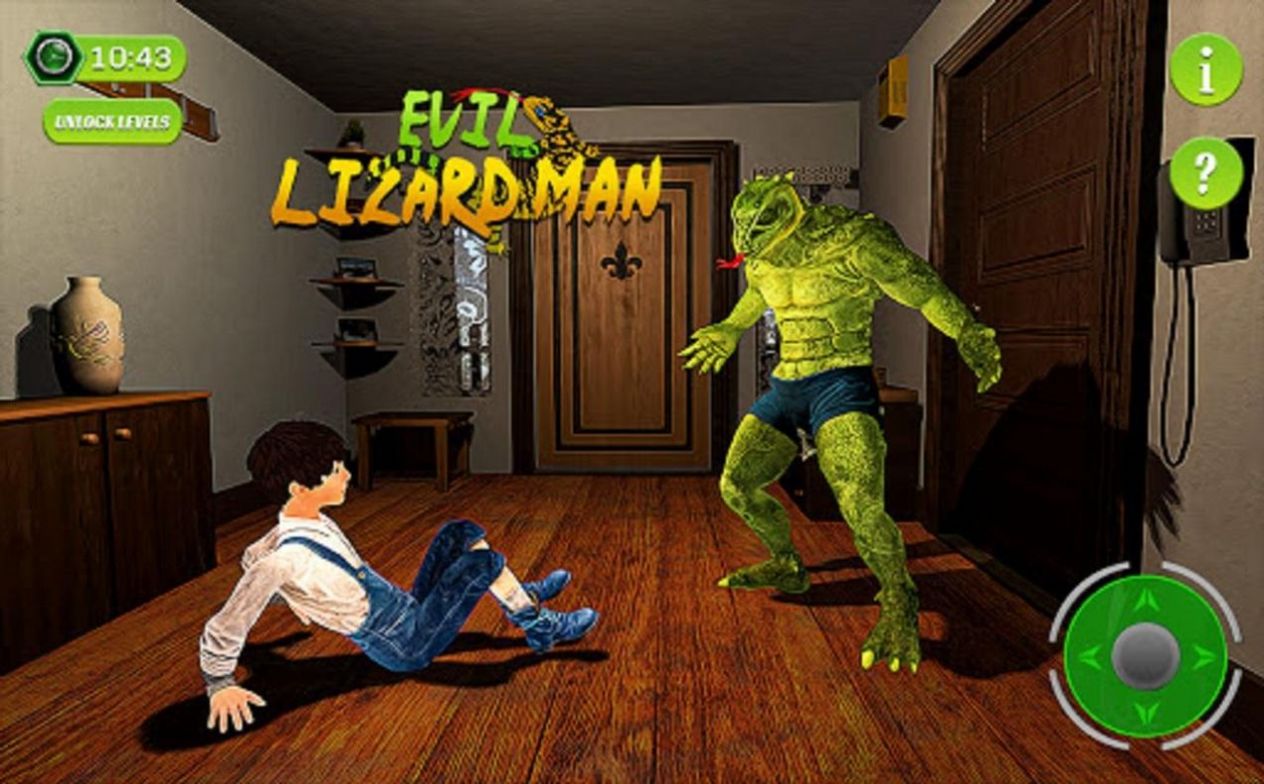 Real Scary Lizard Man 3D游戏最新手机版图1: