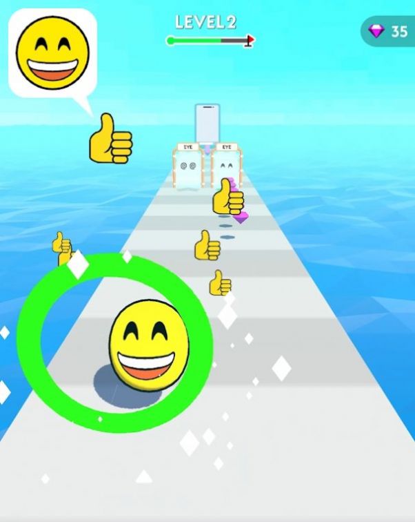 Emoji Ball Run游戏安卓版图2: