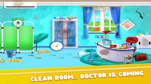 女孩医院清洁游戏安卓版（Hospital Cleaning Games For Girls）图3: