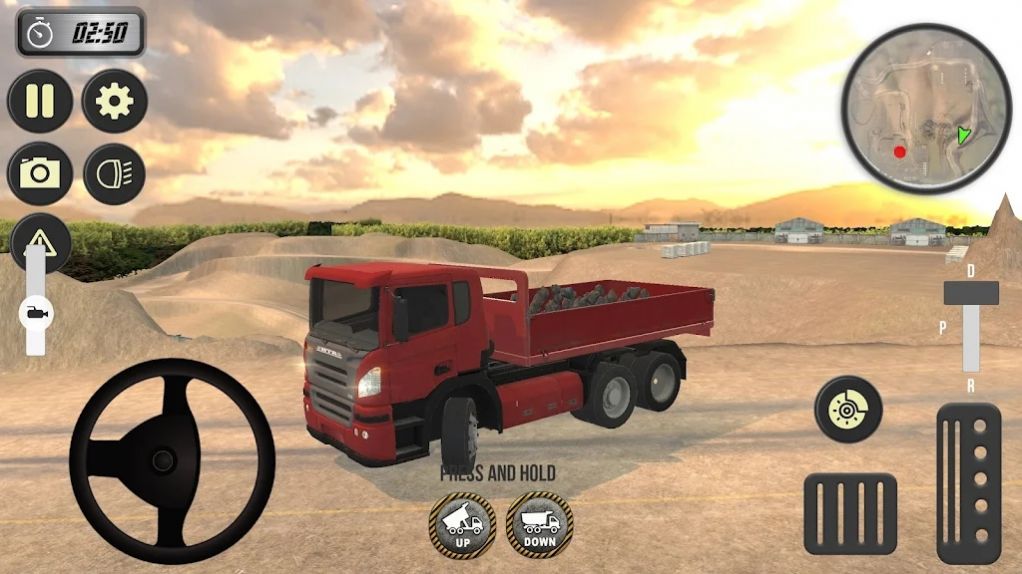 矿山采石场卡车模拟器游戏最新安卓版图1: