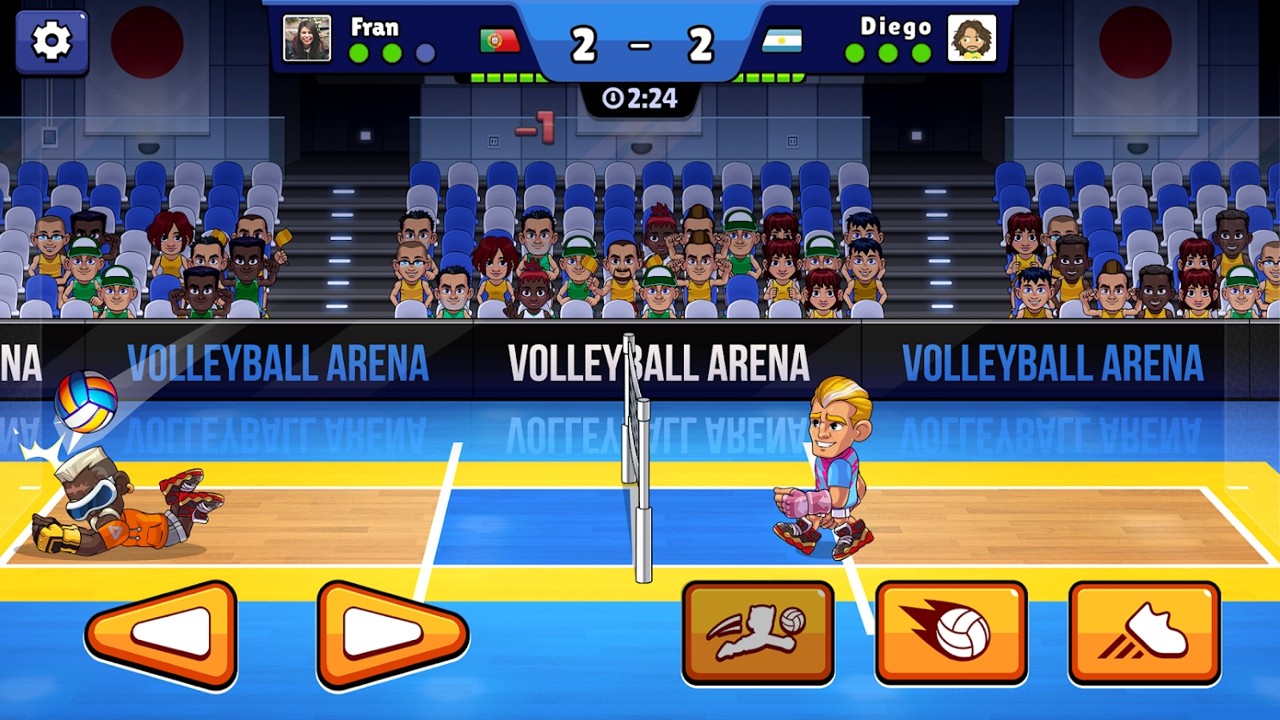 排球馆游戏官方版(Volleyball Arena)图2: