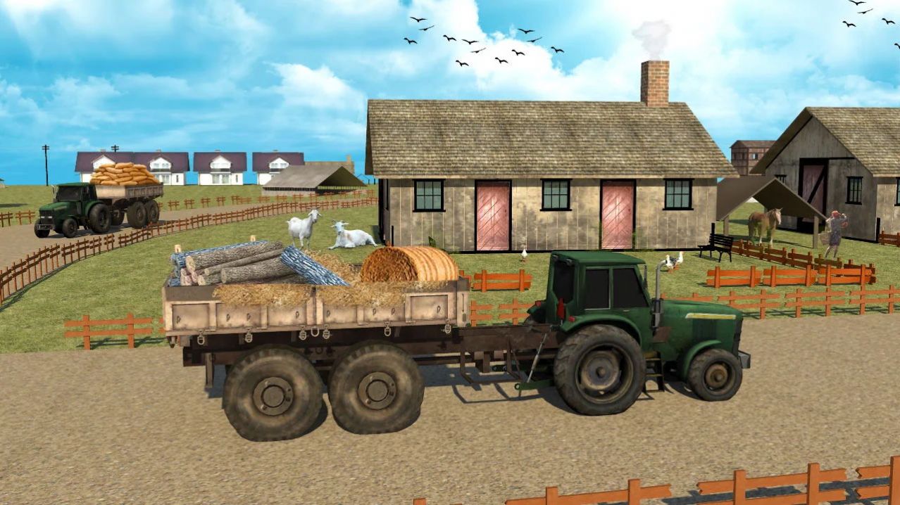 拖拉机运输模拟驾驶游戏最新手机版图1: