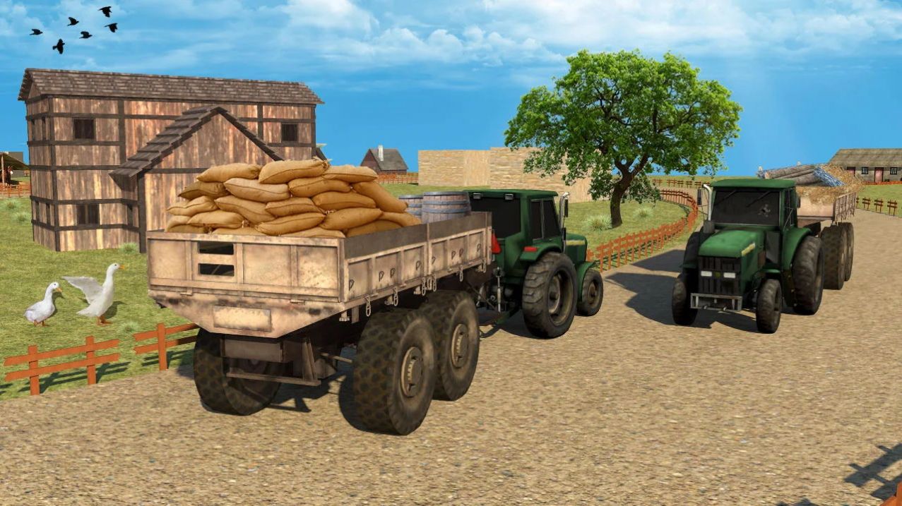 拖拉机运输模拟驾驶游戏最新手机版图3: