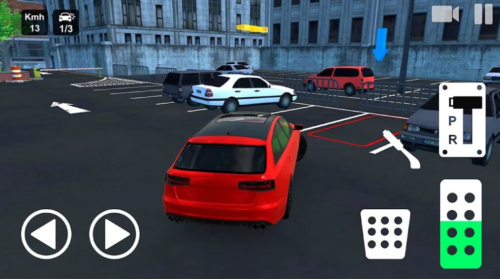 真实停车场3D市中心游戏图1