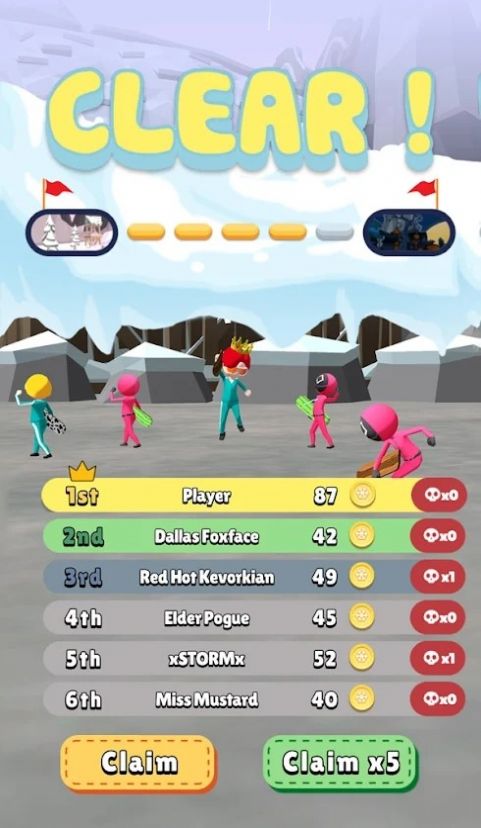 滑雪竞技比赛游戏官方手机版图1: