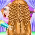 公主辫子发型时尚水疗沙龙游戏