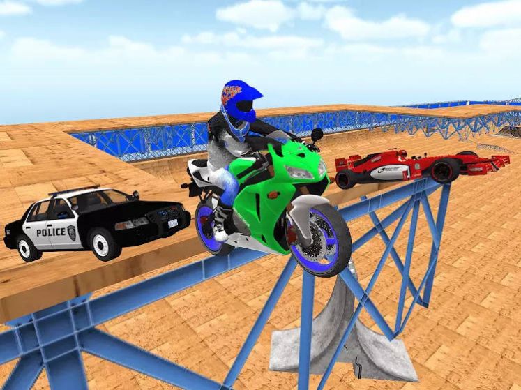 摩托车无限驾驶模拟极限游戏安卓版图3: