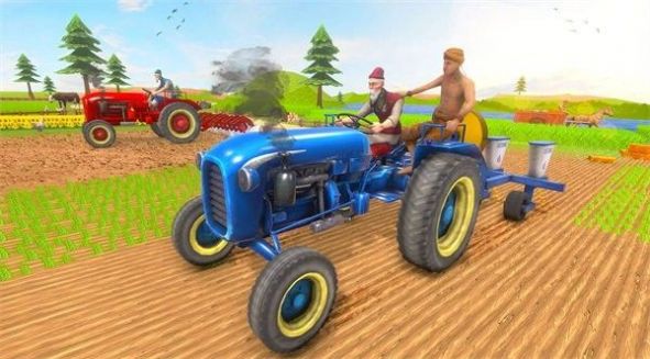 农用手扶拖拉机模拟游戏最新手机版图1: