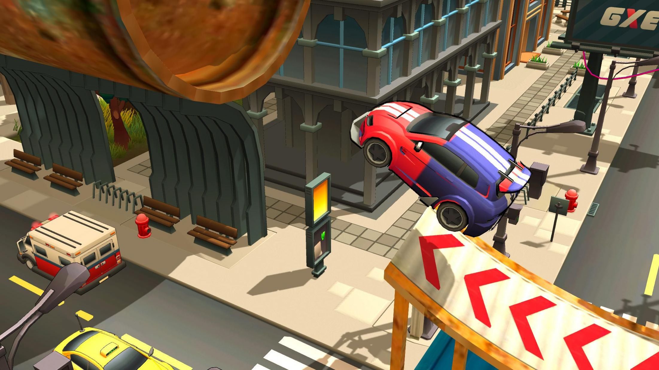 终极汽车特技模拟器游戏官方最新版（Ultimate Extreme Car Driving）图1: