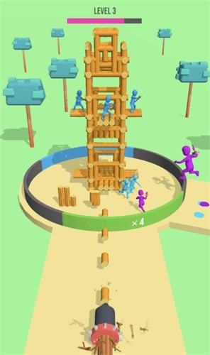 木材城堡游戏安卓版（Lumber Castle）图2:
