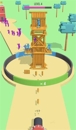 木材城堡游戏安卓版（Lumber Castle）图3:
