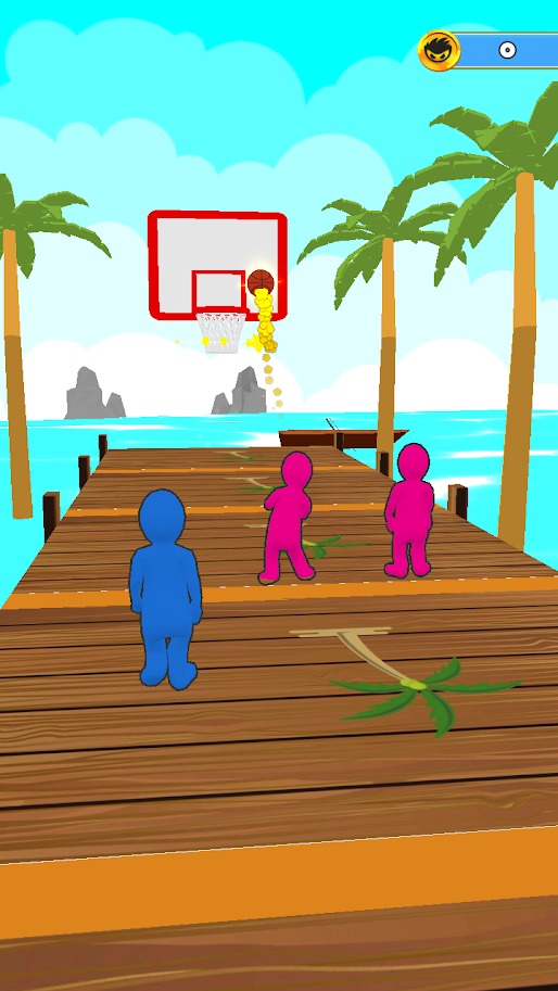 Hyper throw Basketball游戏安卓版图2:
