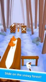 雪人极速冲刺游戏手机版（Snowman Rush）图4: