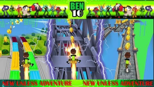 地铁外星人冒险游戏中文版（Subway Ben Alien Adventure 10 Game）图2: