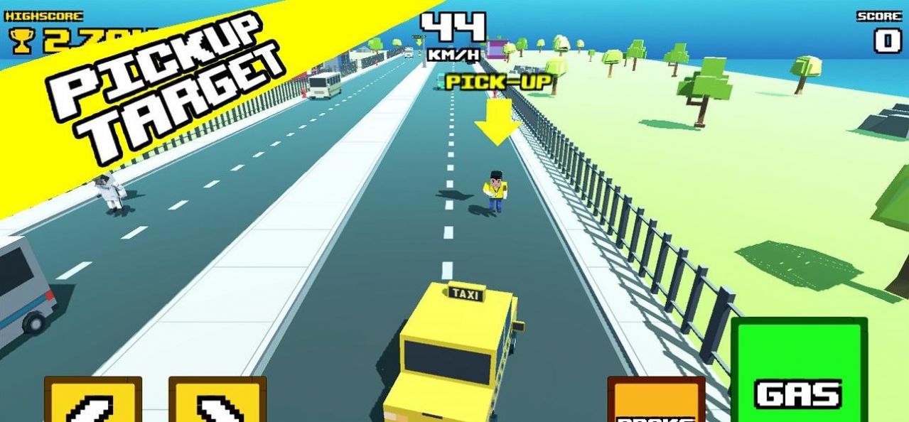 出租车疯狂之路游戏安卓版图1: