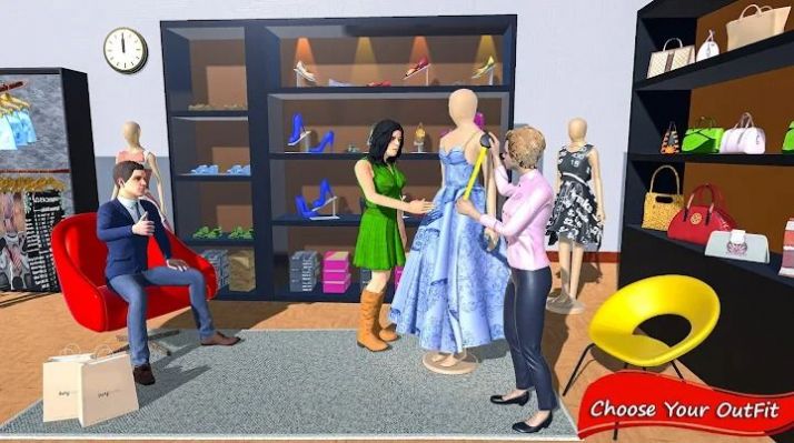 幸福的婚礼家庭梦想3D游戏图3