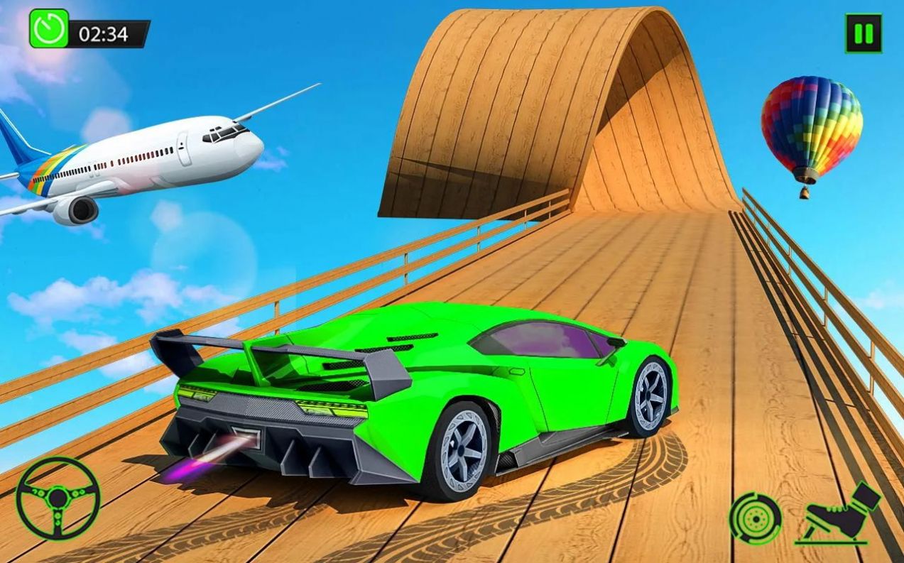 疯狂汽车特技3d游戏最新安卓版图4: