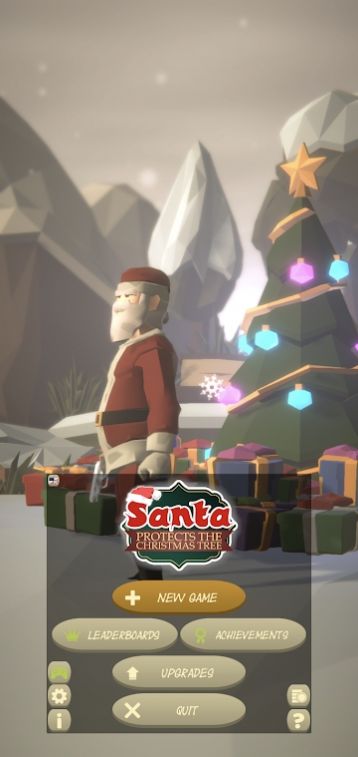 保护圣诞树游戏安卓版（Santa Protects the Christmas Tree）图1:
