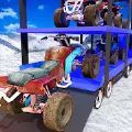雪上运输卡车3D游戏