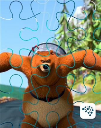 灰熊拼图游戏手机版(Grizzy Puzzle)图3: