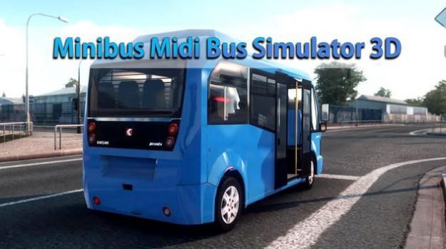 中巴小巴模拟器游戏安卓版（Minibus Midi Bus Simulator 3D）图3: