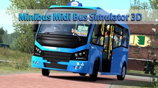 中巴小巴模拟器游戏安卓版（Minibus Midi Bus Simulator 3D）图2: