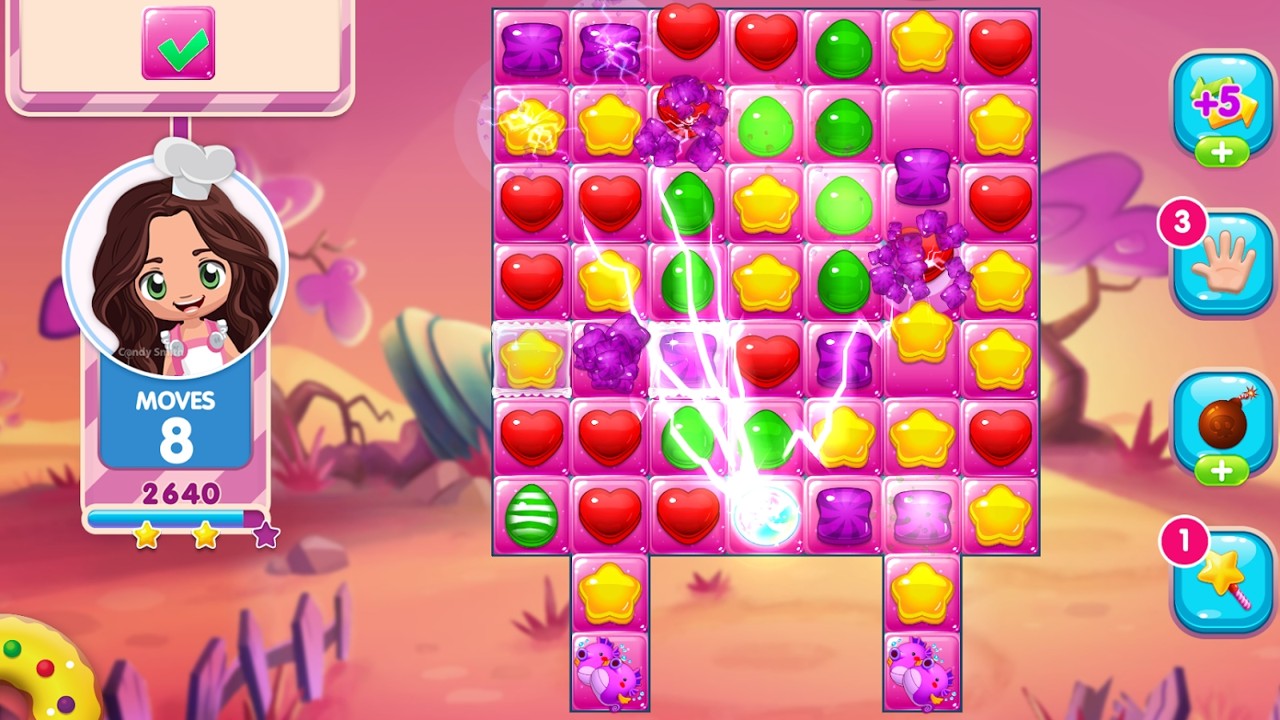 甜甜的糖果游戏安卓版图1: